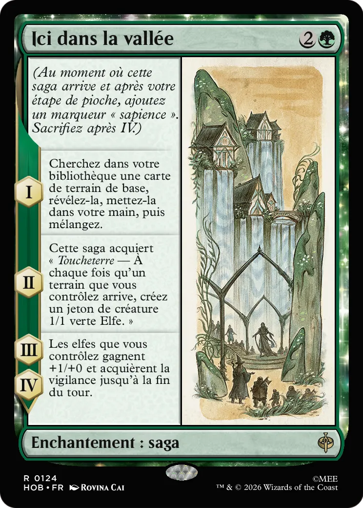 Ici dans la vallée — The Hobbit — Magic: The Gathering