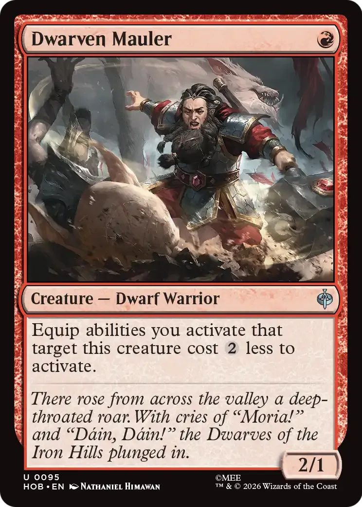 Meurtrisseuse naine — The Hobbit — Magic: The Gathering
