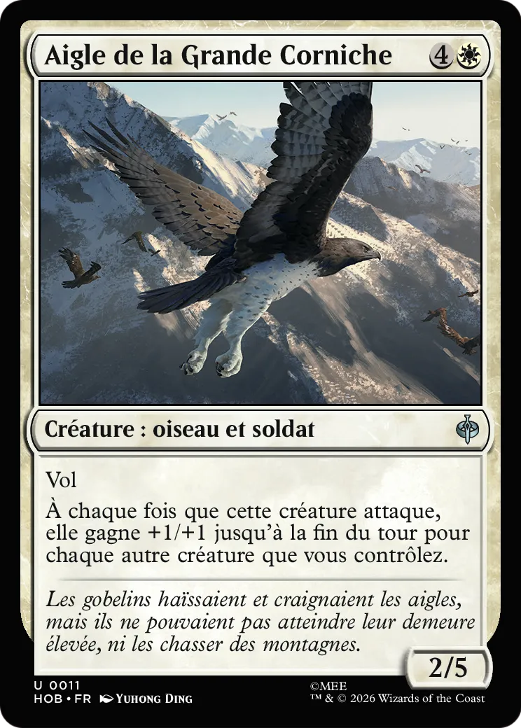 Aigle de la Grande Corniche — The Hobbit — Magic: The Gathering