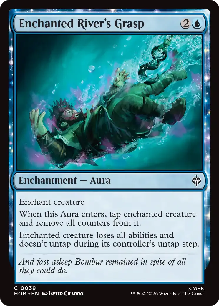 Enchanted River's Grasp — The Hobbit — Magic: The Gathering