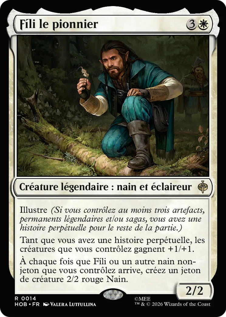 Fíli le pionnier — The Hobbit — Magic: The Gathering