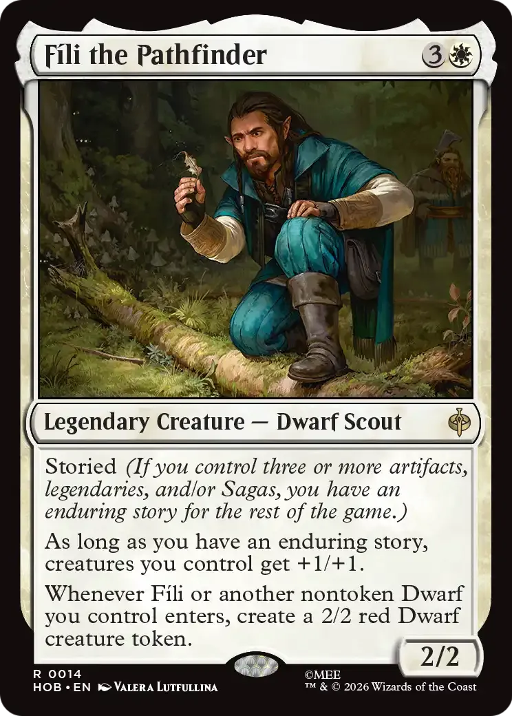 Fíli the Pathfinder — The Hobbit — Magic: The Gathering