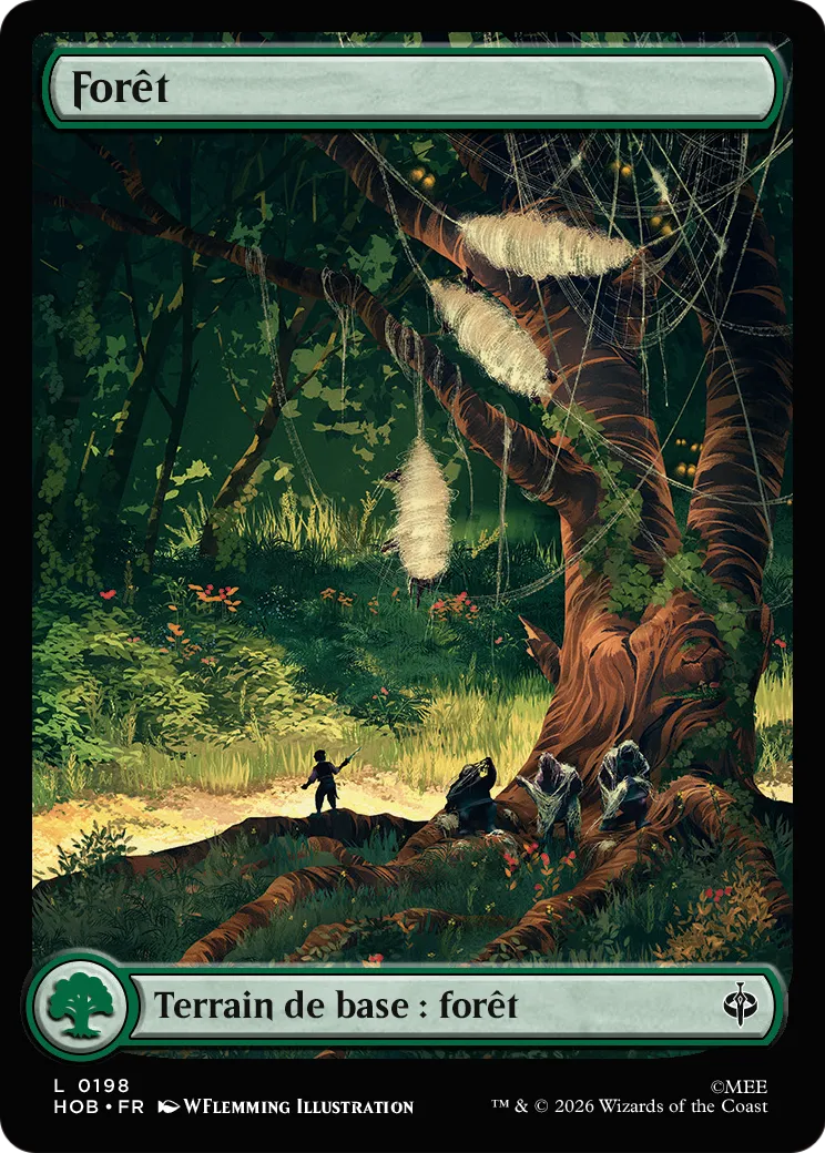 Forêt — The Hobbit — Magic: The Gathering