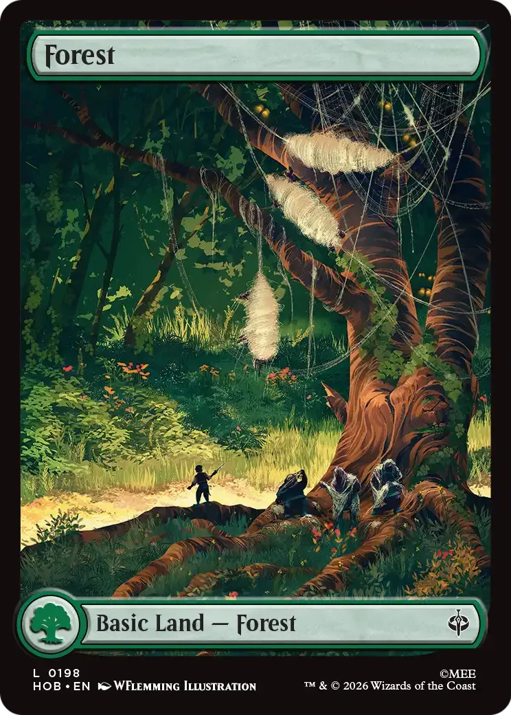 Forêt — The Hobbit — Magic: The Gathering