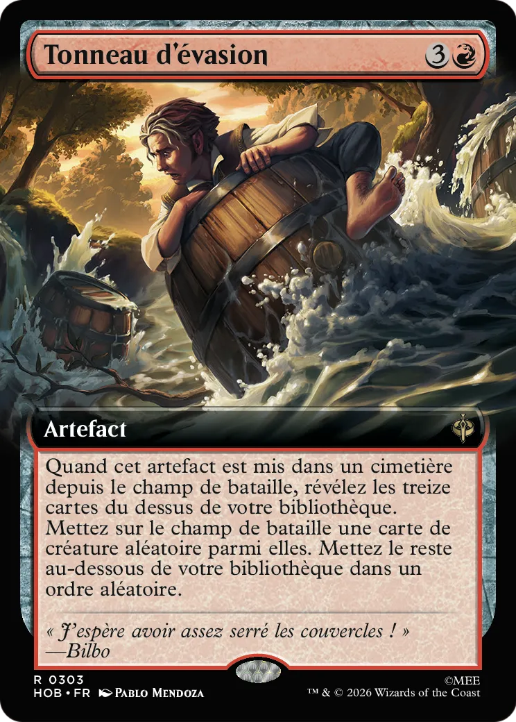 Tonneau d'évasion — The Hobbit — Magic: The Gathering