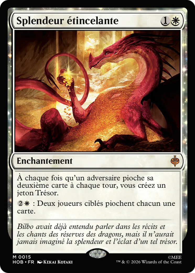 Splendeur étincelante — The Hobbit — Magic: The Gathering