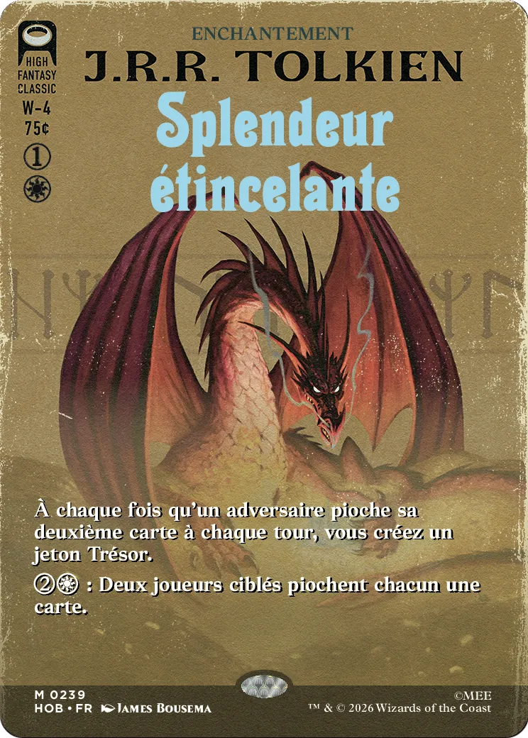 Splendeur étincelante — The Hobbit — Magic: The Gathering