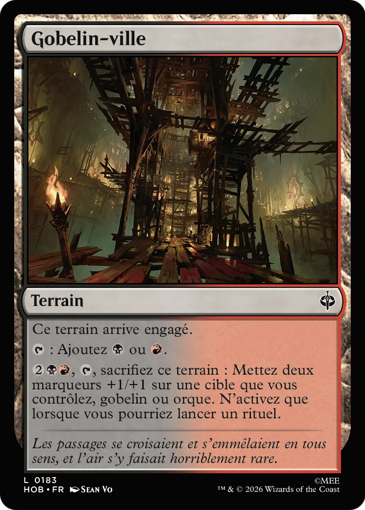Gobelin-ville — The Hobbit — Magic: The Gathering