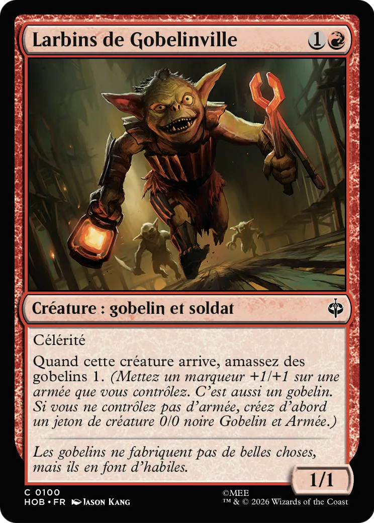 Larbins de Gobelinville — The Hobbit — Magic: The Gathering