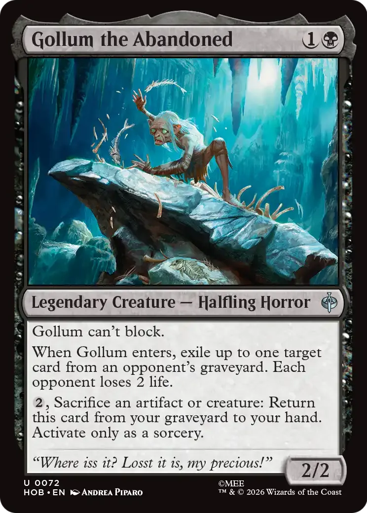Gollum the Abandoned — The Hobbit — Magic: The Gathering
