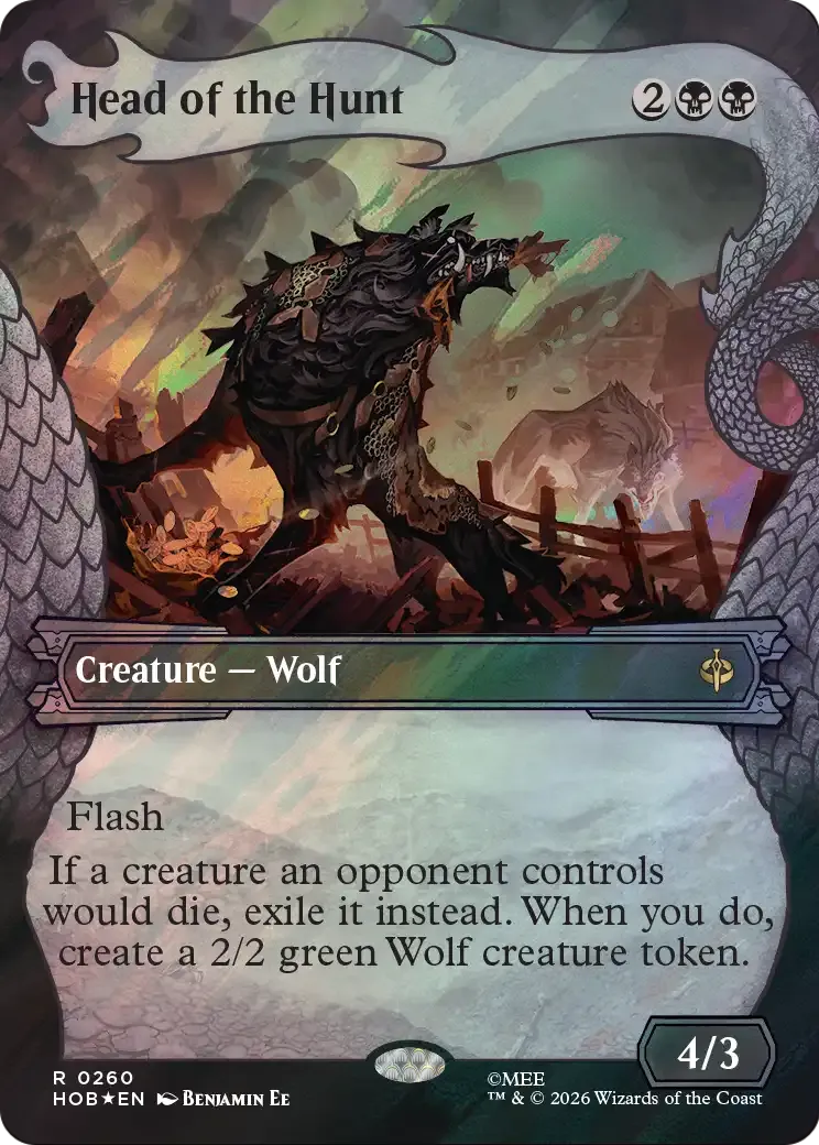 Tête de la chasse — The Hobbit — Magic: The Gathering