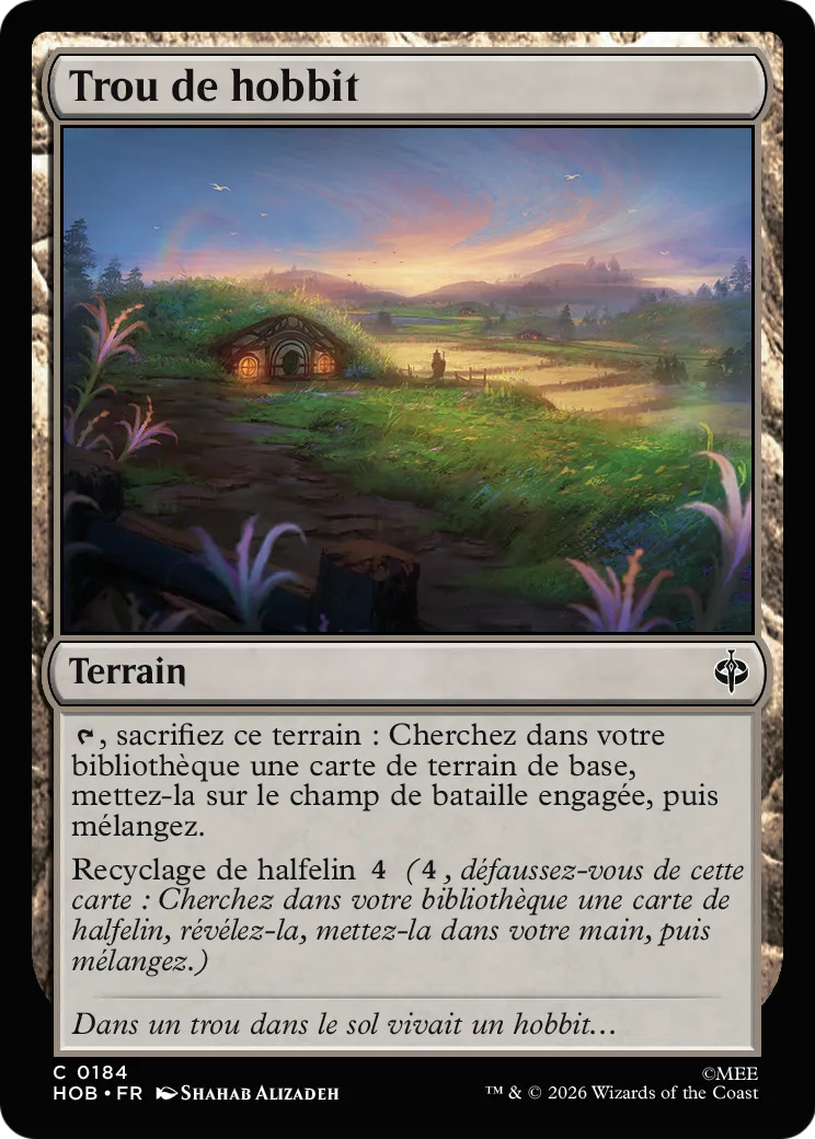 Trou de hobbit — The Hobbit — Magic: The Gathering