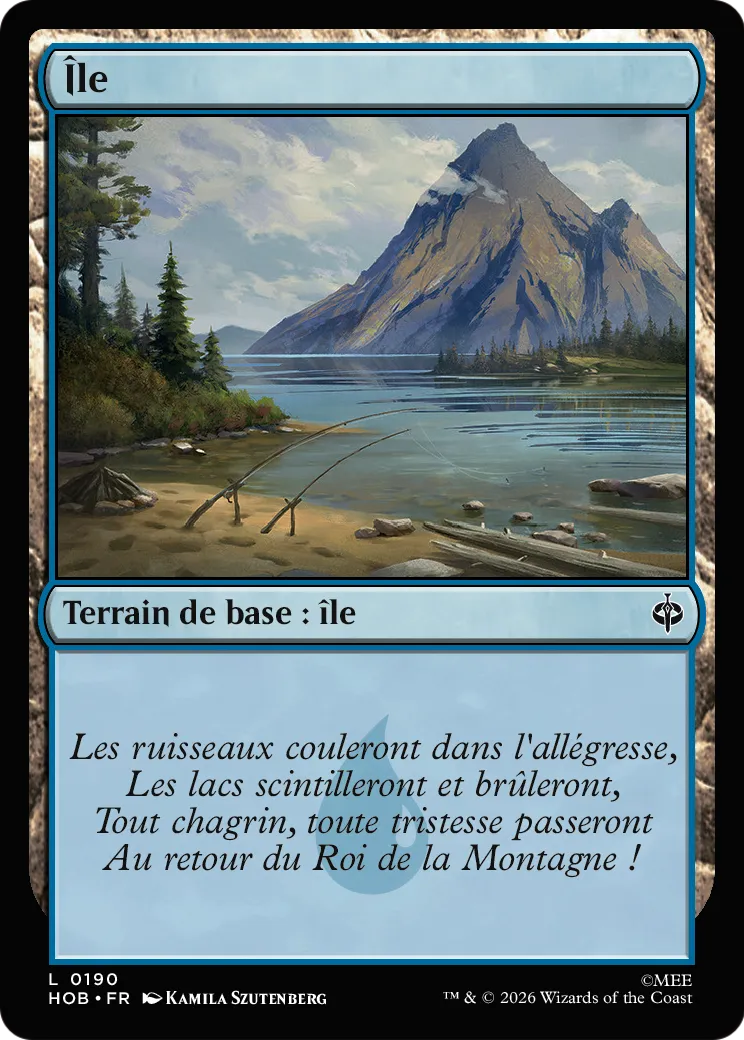 Île — The Hobbit — Magic: The Gathering