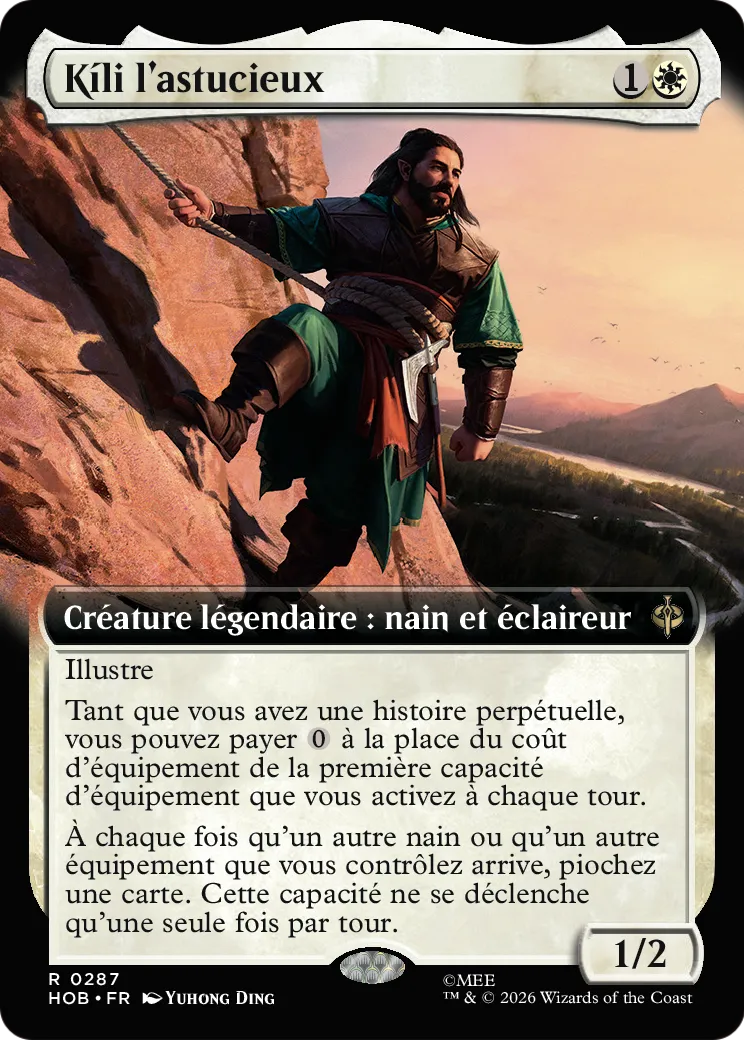Kíli l'astucieux — The Hobbit — Magic: The Gathering