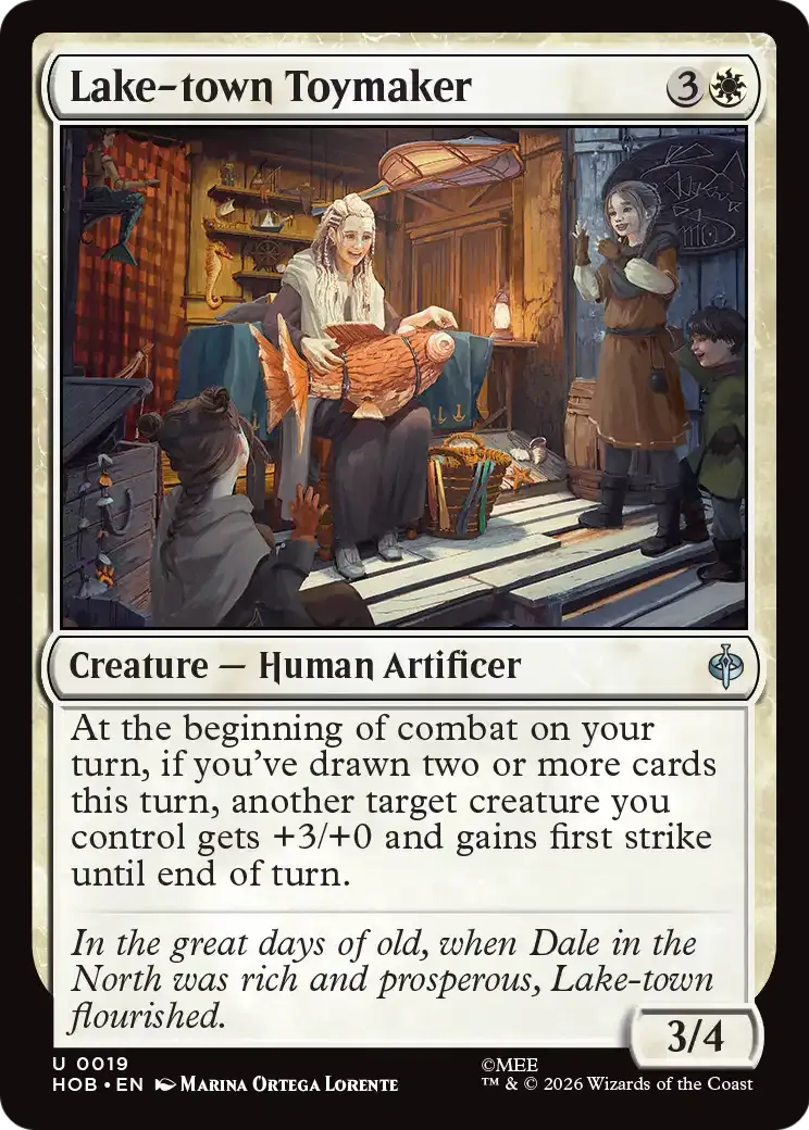Lake-town Toymaker — The Hobbit — Magic: The Gathering