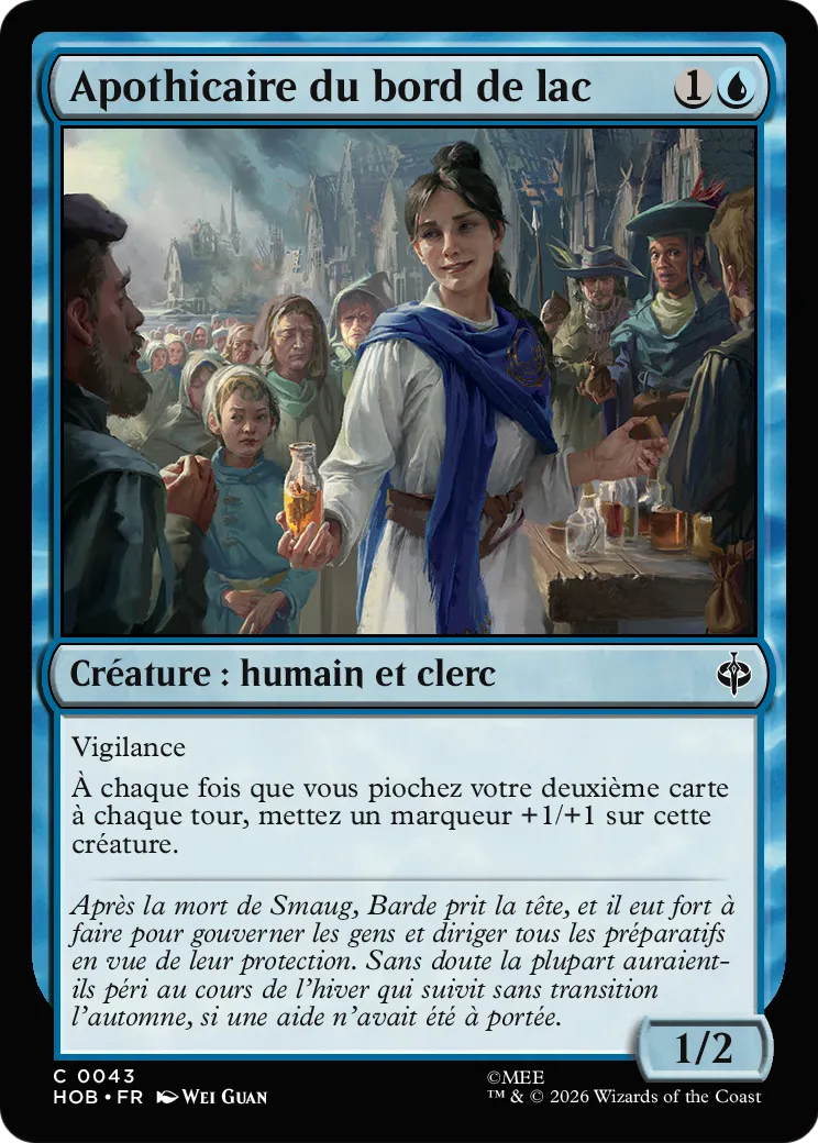 Apothicaire du bord de lac — The Hobbit — Magic: The Gathering