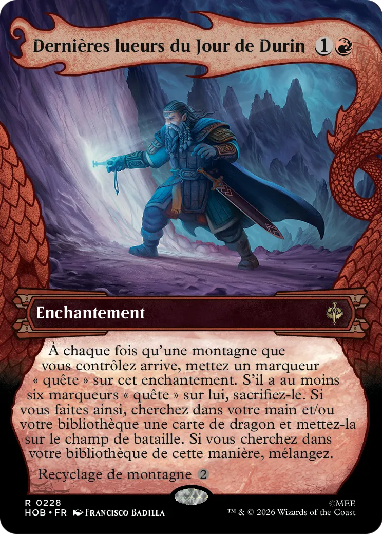 Dernières lueurs du Jour de Durin — The Hobbit — Magic: The Gathering
