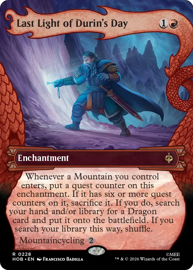 Last Light of Durin's Day — The Hobbit — Magic: The Gathering