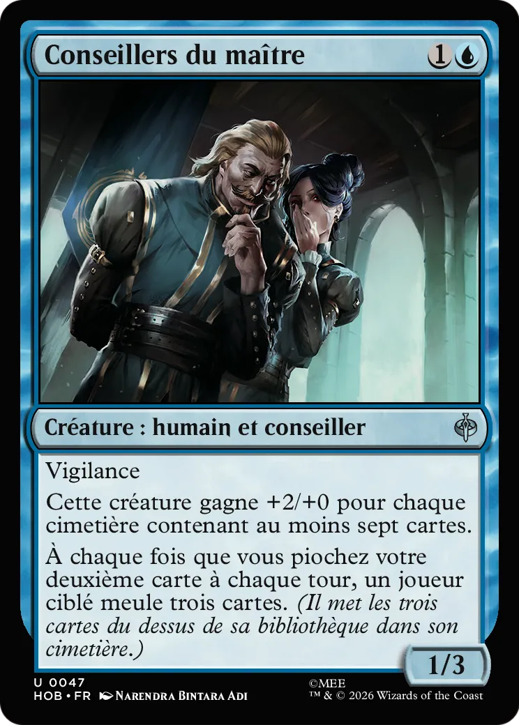 Conseillers du maître — The Hobbit — Magic: The Gathering