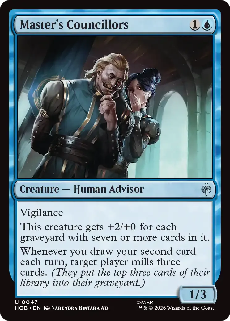 Master's Councillors — The Hobbit — Magic: The Gathering