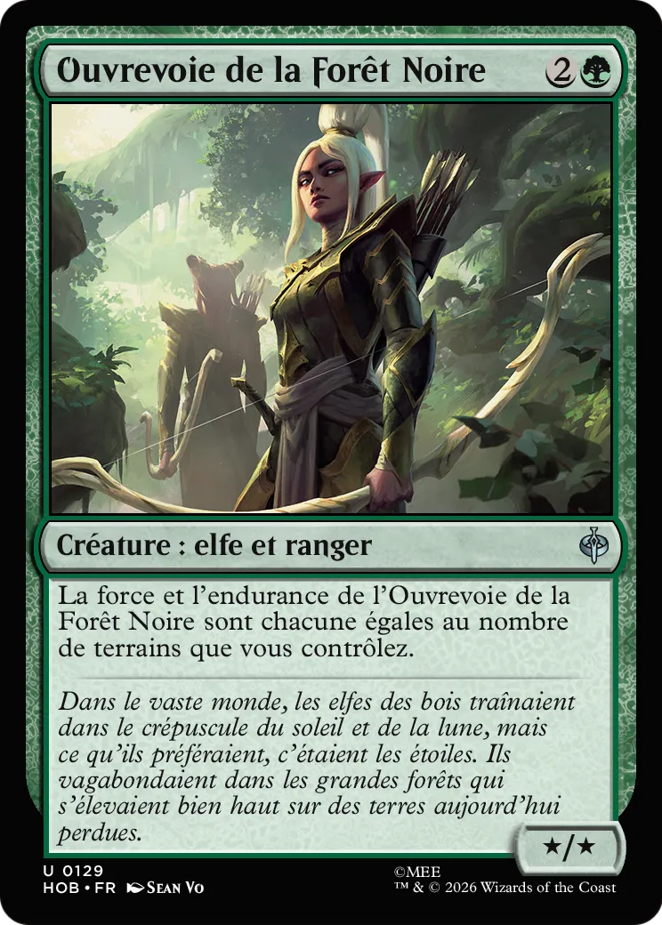 Ouvrevoie de la Forêt Noire — The Hobbit — Magic: The Gathering