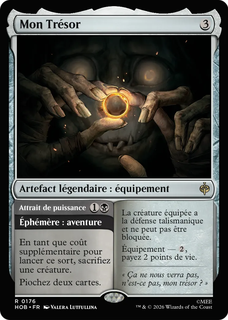 Mon Trésor // Allure of Power — The Hobbit — Magic: The Gathering