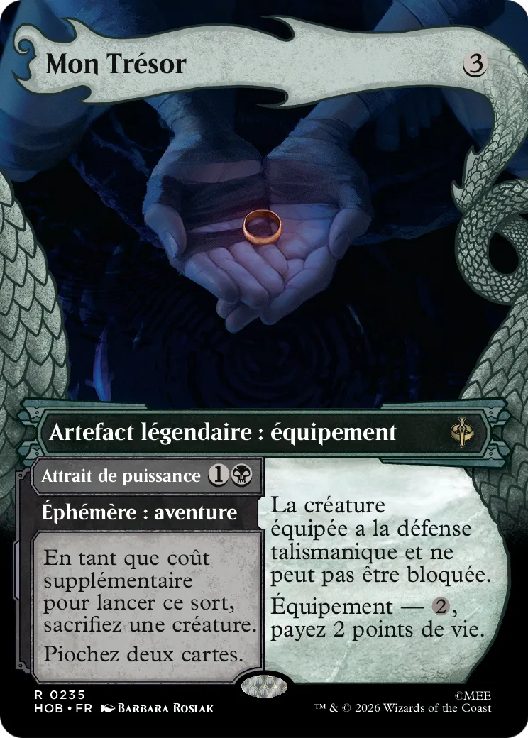 Mon Trésor // Allure of Power — The Hobbit — Magic: The Gathering