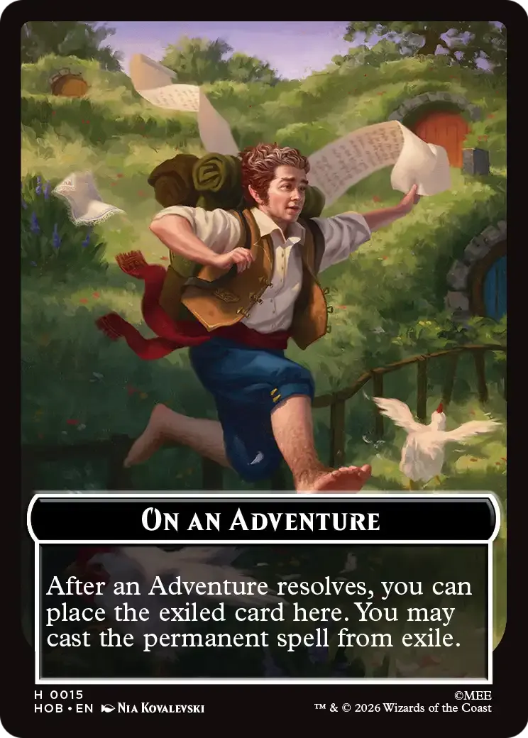 On an Adventure — The Hobbit — Magic: The Gathering