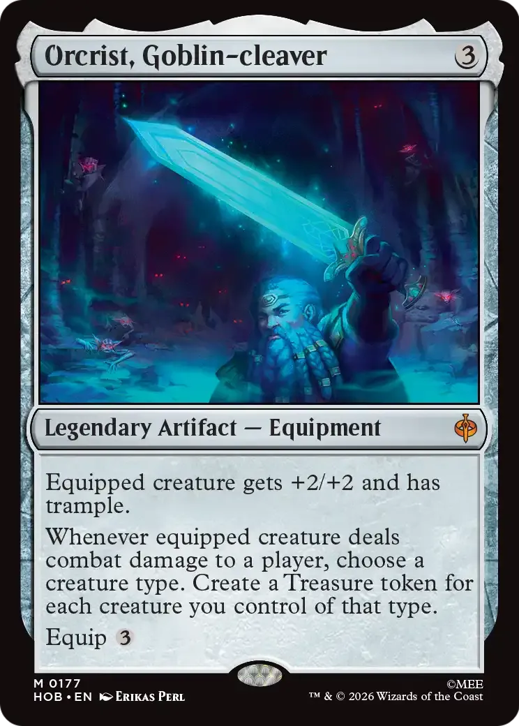 Orcrist, Goblin-cleaver — The Hobbit — Magic: The Gathering