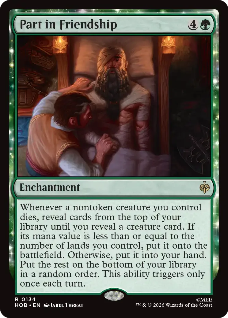 Part in Friendship — The Hobbit — Magic: The Gathering