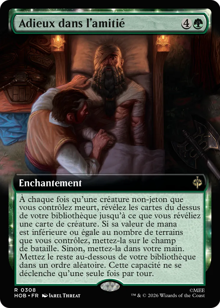 Adieux dans l'amitié — The Hobbit — Magic: The Gathering