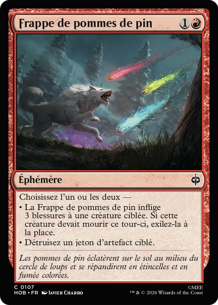 Frappe de pommes de pin — The Hobbit — Magic: The Gathering
