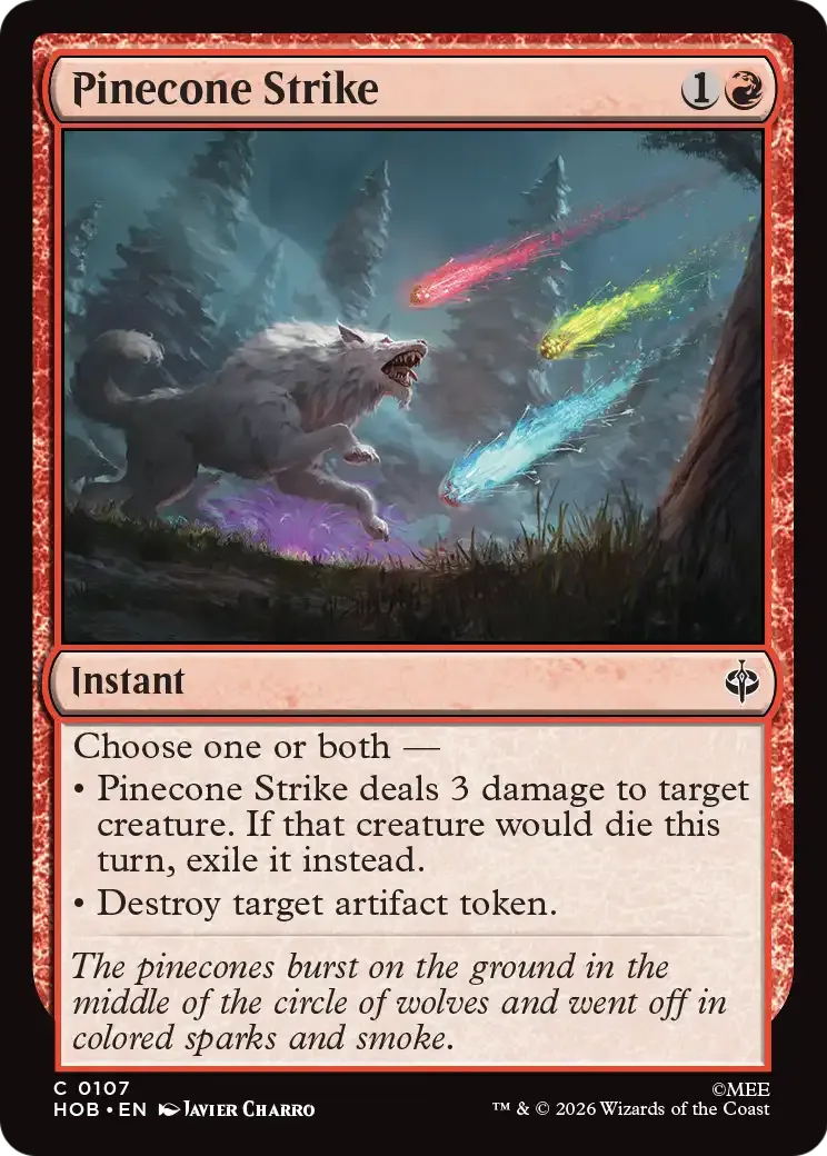 Frappe de pommes de pin — The Hobbit — Magic: The Gathering