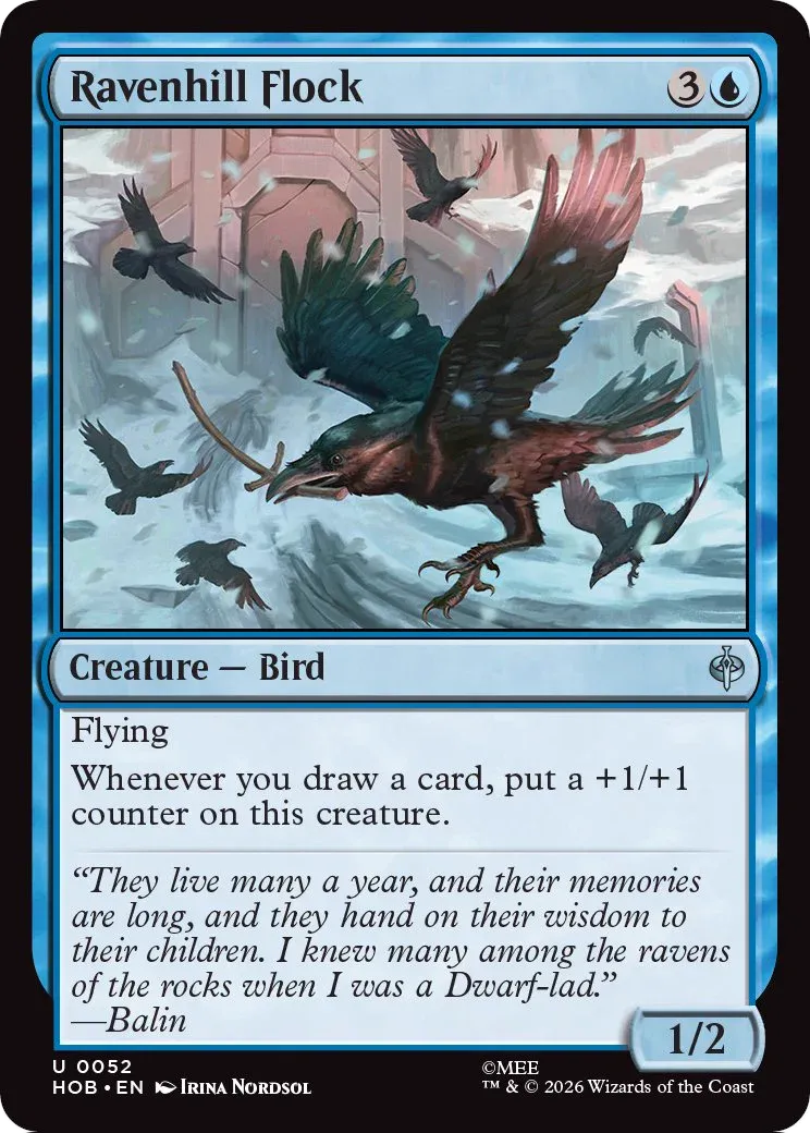 Ravenhill Flock — The Hobbit — Magic: The Gathering