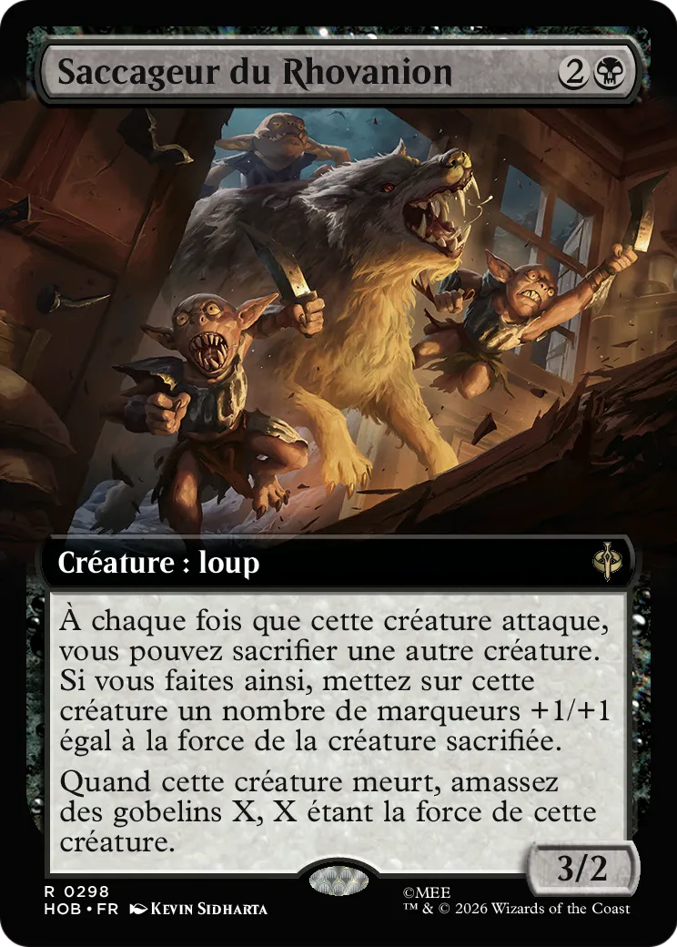 Saccageur du Rhovanion — The Hobbit — Magic: The Gathering