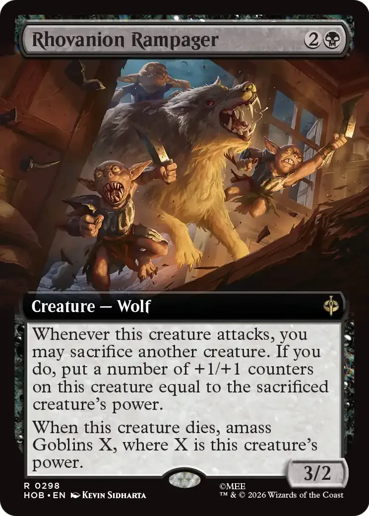 Rhovanion Rampager — The Hobbit — Magic: The Gathering