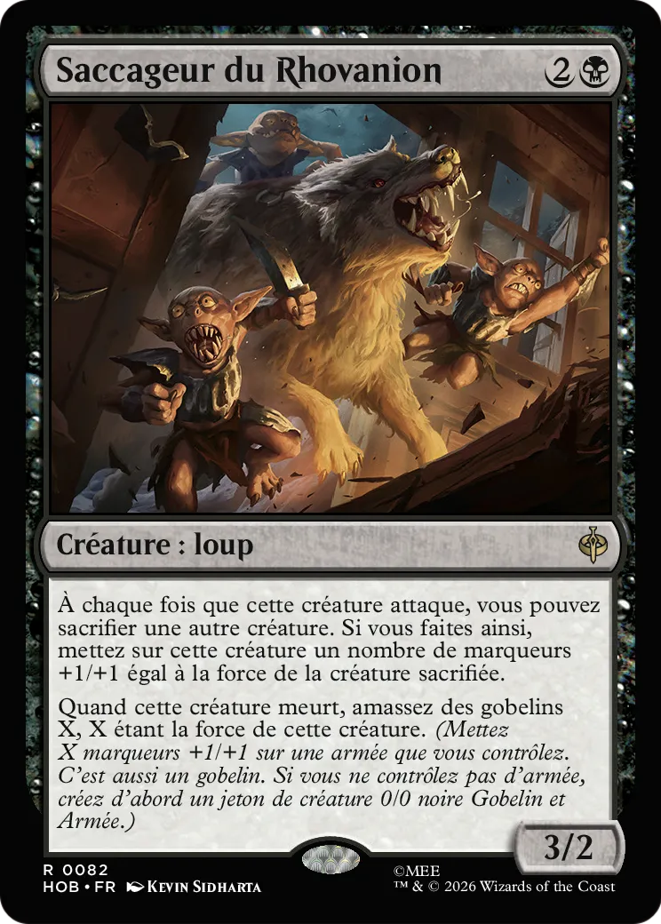 Saccageur du Rhovanion from The Hobbit - Magic: The Gathering