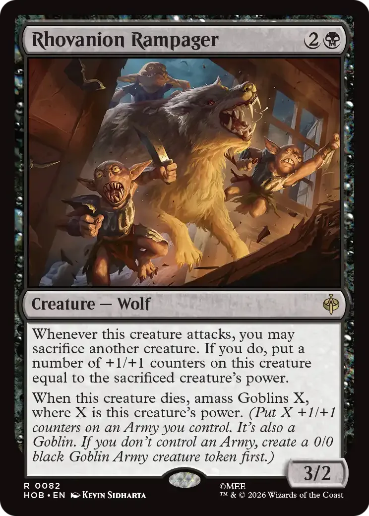 Rhovanion Rampager — The Hobbit — Magic: The Gathering
