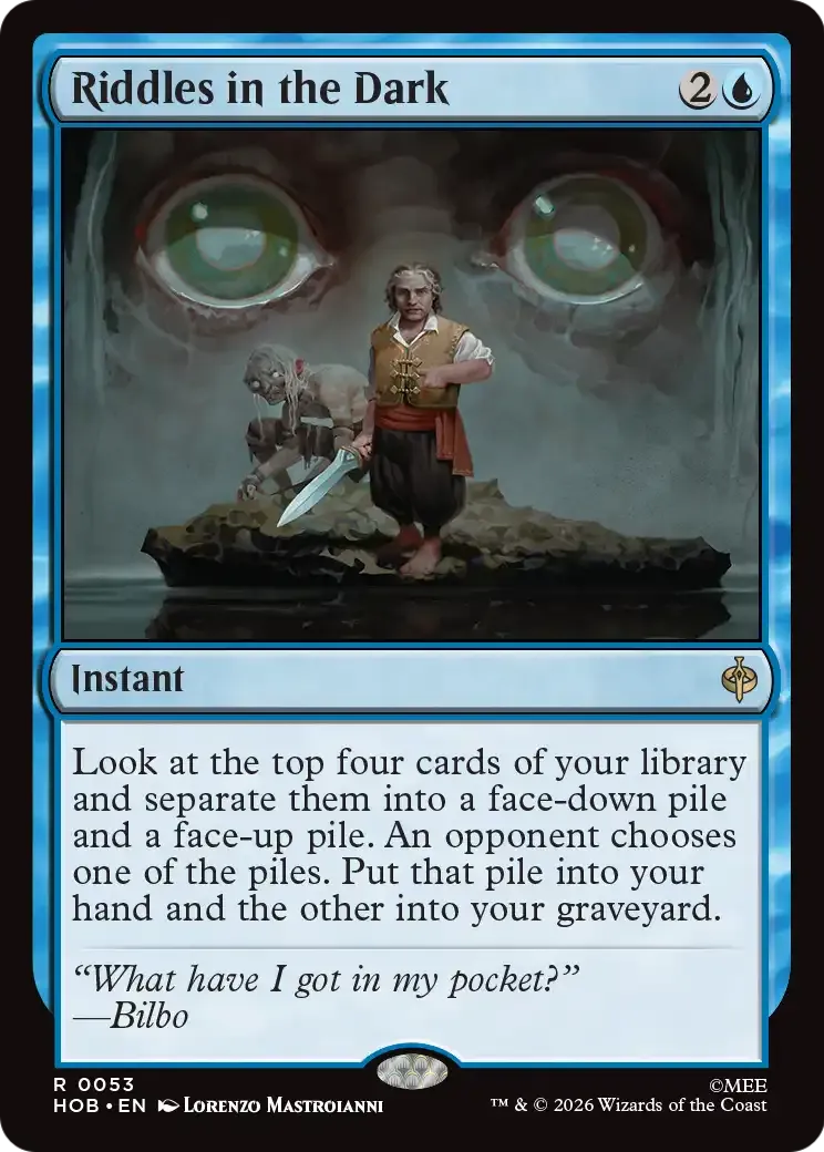 Riddles in the Dark — The Hobbit — Magic: The Gathering