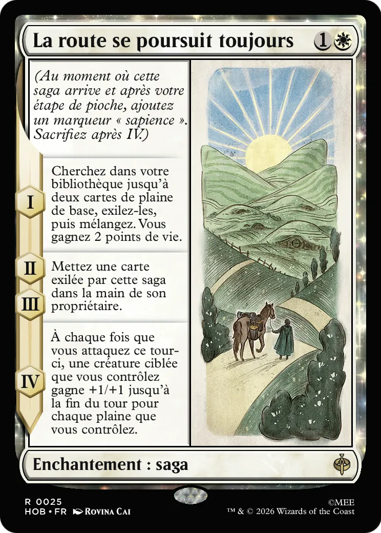 La route se poursuit toujours — The Hobbit — Magic: The Gathering