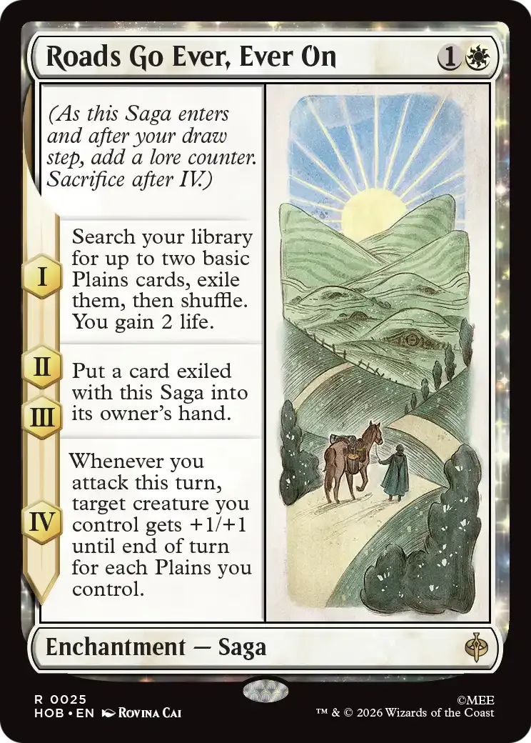 La route se poursuit toujours — The Hobbit — Magic: The Gathering