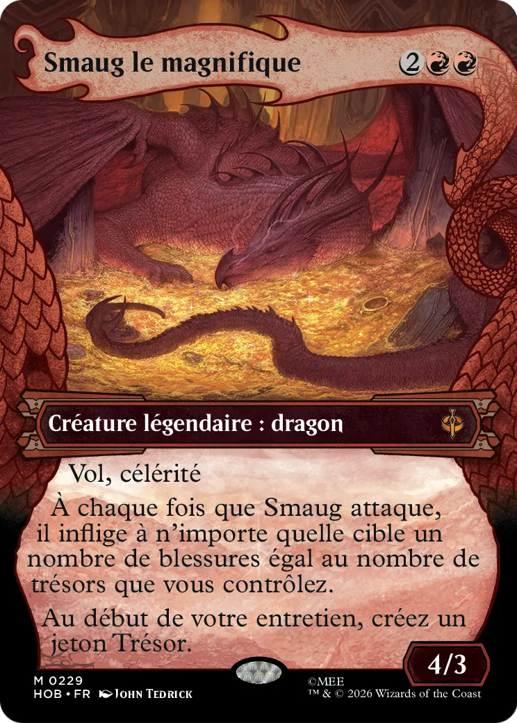 Smaug le magnifique — The Hobbit — Magic: The Gathering