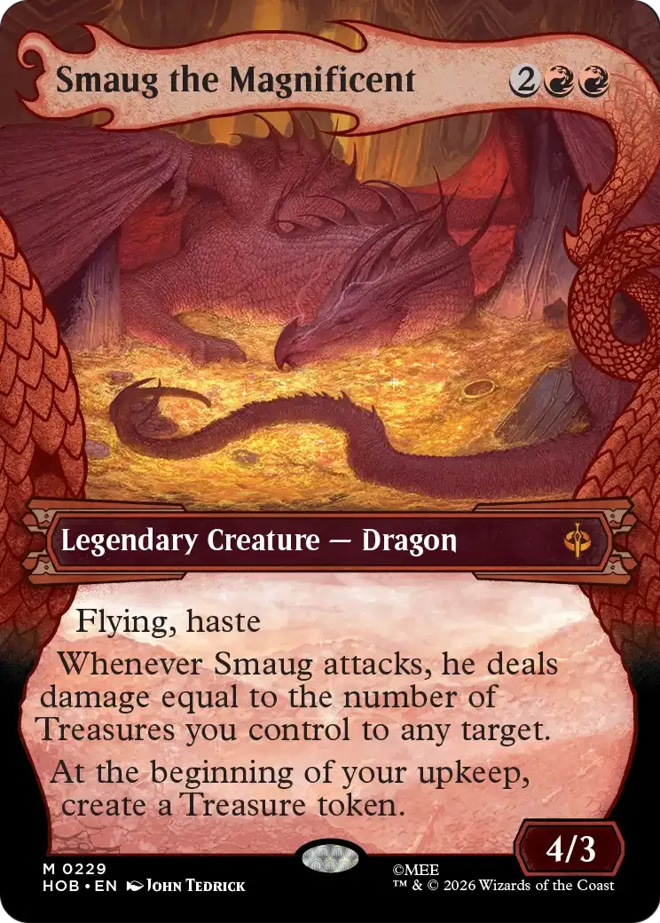 Smaug the Magnificent — The Hobbit — Magic: The Gathering