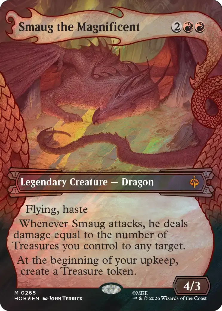 Smaug le magnifique — The Hobbit — Magic: The Gathering