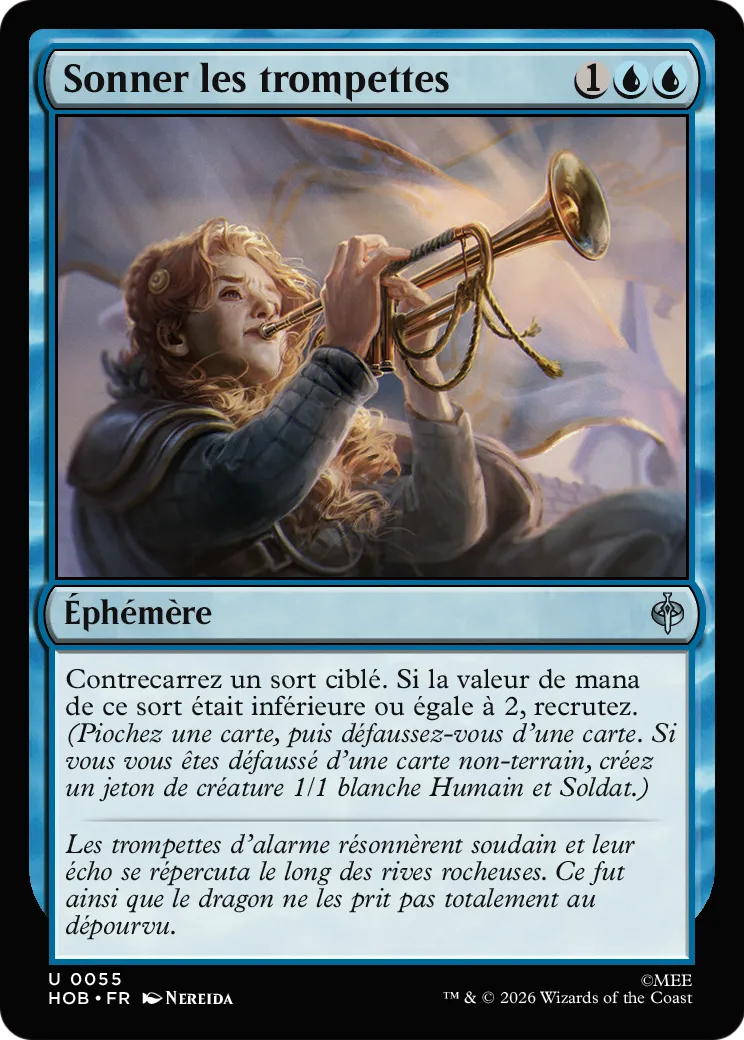 Sonner les trompettes — The Hobbit — Magic: The Gathering