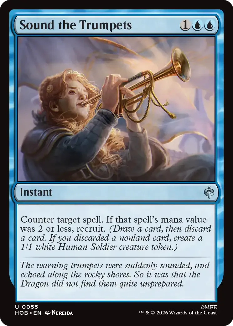 Sound the Trumpets — The Hobbit — Magic: The Gathering