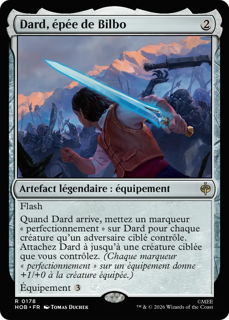 Dard, épée de Bilbo — The Hobbit — Magic: The Gathering