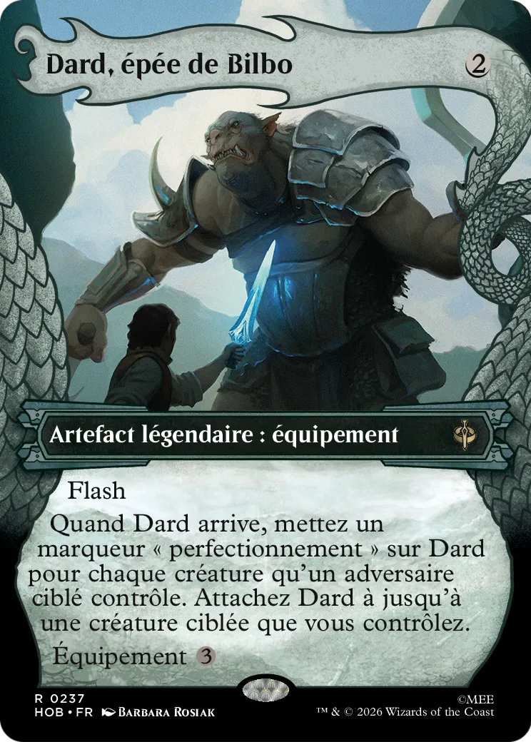 Dard, épée de Bilbo — The Hobbit — Magic: The Gathering