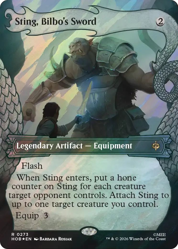Dard, épée de Bilbo — The Hobbit — Magic: The Gathering