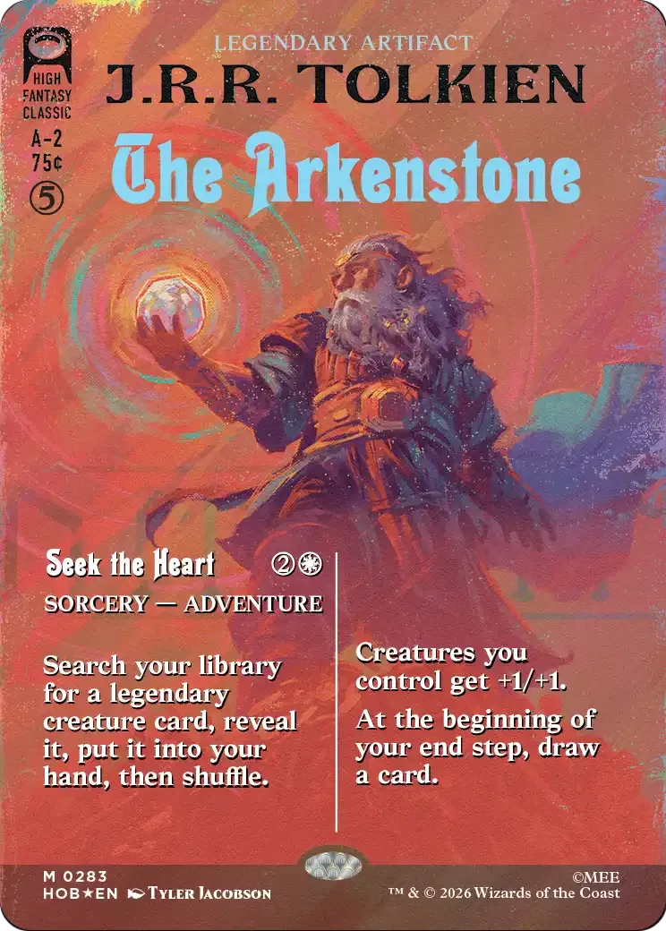 La Pierre Arcane // Seek the Heart — The Hobbit — Magic: The Gathering